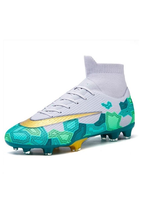 New Long Nail Anti slip Leather Football Shoe