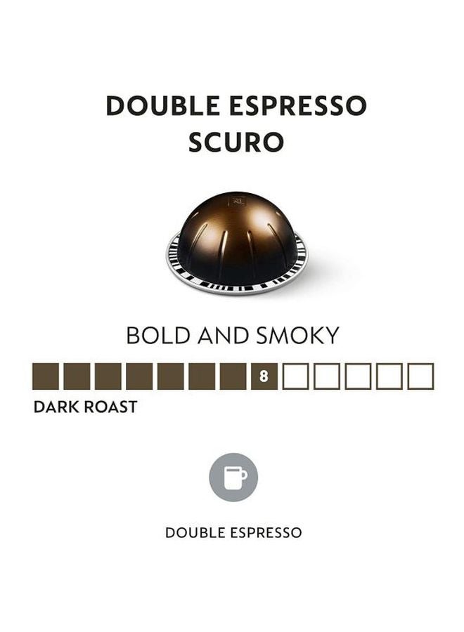 Nespresso Double Espresso Scuro Coffee Capsules 800ml Pack of 10 - Image 2