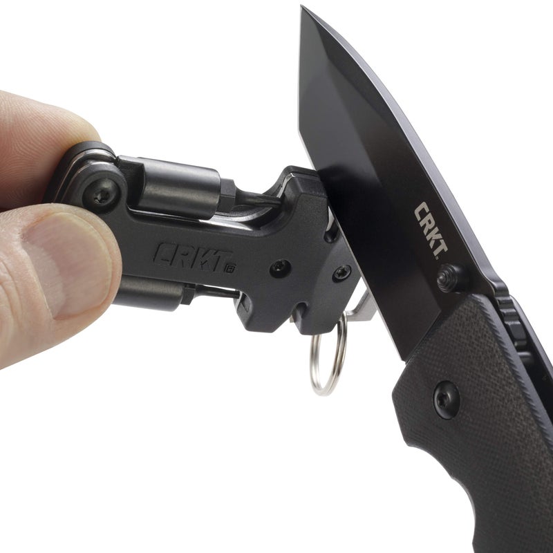 CRKT Knife Maintenance Tool Accessory: Torx T6 and T8, Field Sharpener, Bottle Opener, Flat Screwdriver, Glass-Reinforced Nylon Handle, 9704 - Image 3