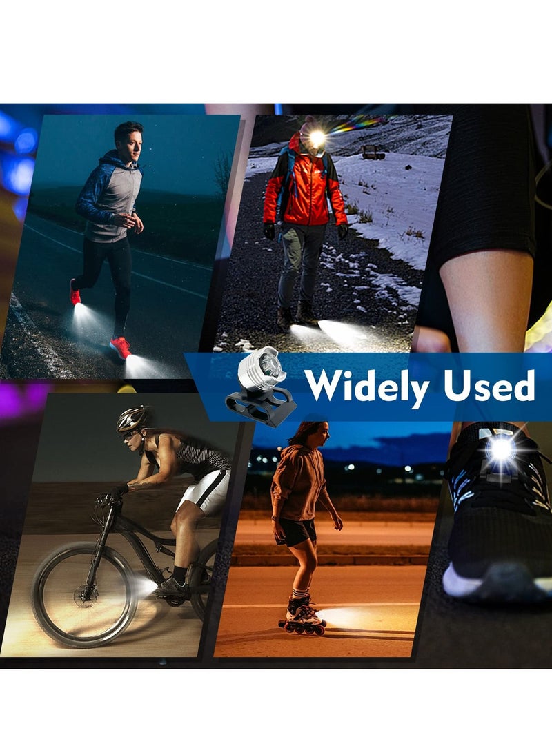 Excefore Running Lights, 2 Pcs Safety Lights for Walking at Night, Runners Shoe Lights Waterproof, Shoe light, Shoe headlights Used for Dog Walking, Walking Tours Camping, Suitable for Adults Kids - Image 5