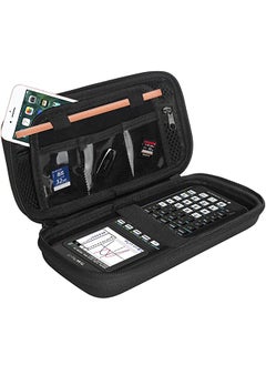 ProCase Hard EVA Case for Texas Instruments Ti-84 Plus CE, Durable Travel Storage Carrying Box Protective Bag for Ti-84 Ti-83 Ti-85 Ti-89 Ti-82 Plus/C CE Graphing Calculator and More -Black