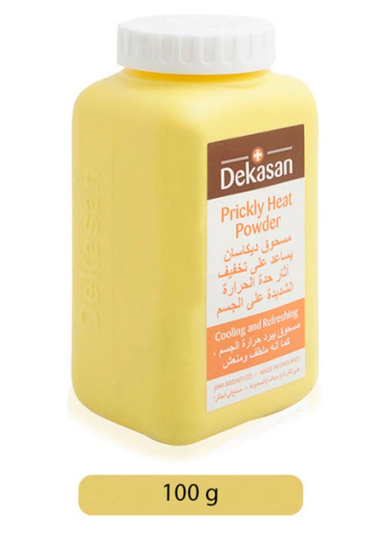Dekasan Prickly Heat Powder, Cooling & Refreshing 100gm - Image 3
