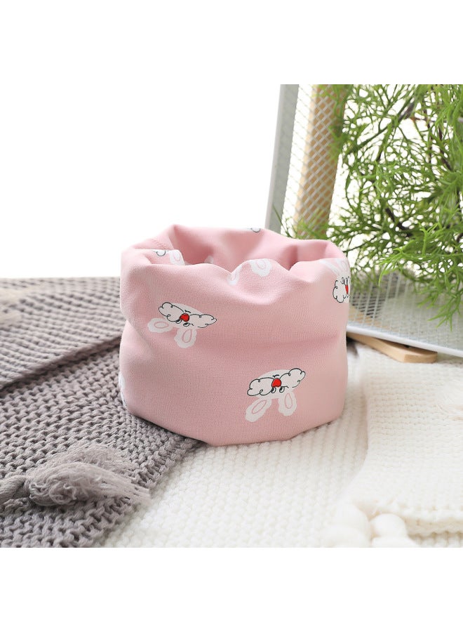 W Autumn And Winter Kidsren's Neck Scarf Baby Scarf Windproof And Warm Kidsren's Neck Cover Pure Cotton Boy Pullover Scarf Girl