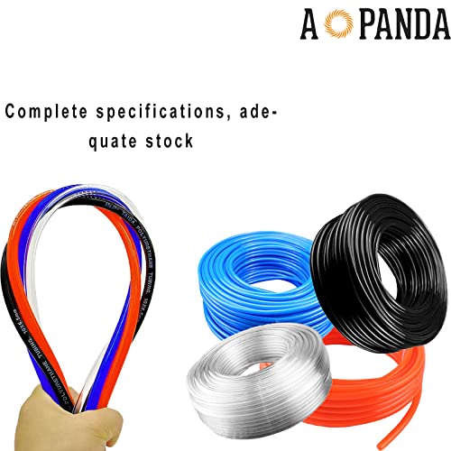 AOPANDA PNEUMATIC Black 8mm or 5/16 OD 5mm ID Polyurethane PU Air Hose Pipe Tube Kit 10 Meter 32.8ft - Image 4