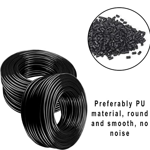AOPANDA PNEUMATIC Black 8mm or 5/16 OD 5mm ID Polyurethane PU Air Hose Pipe Tube Kit 10 Meter 32.8ft - Image 3