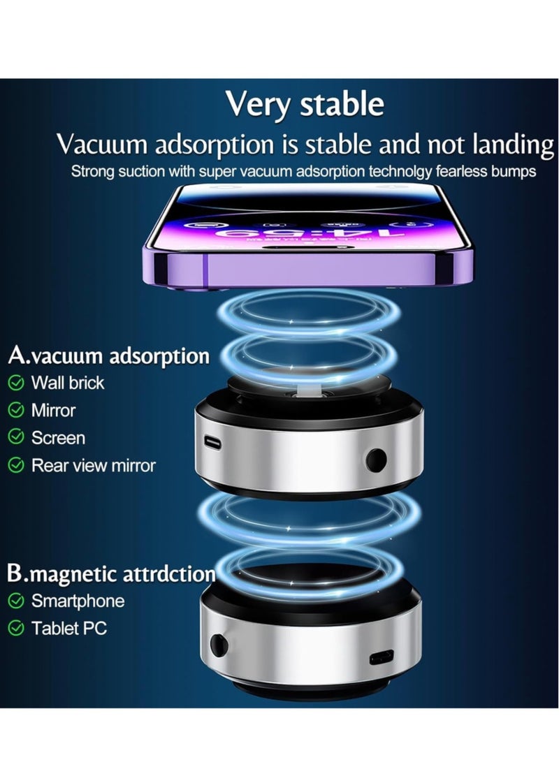 JAJEEK "Vacuum Magnetic Suction Cup Phone Mount – 360° Rotation for Optimal Viewing" - Image 4