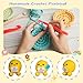 Posshe Pickleball Gifts Crochet Positive Support Pickle Ball Handmade Emotional Cheer Support Funny Gifts for Friend Coworker Birthday Christmas Stocking Stuffer White Elephant Under 10 Dollars - Image 4