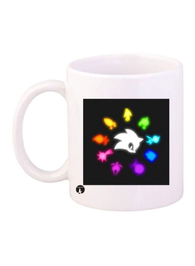 RKN Sonic Video Game Printed Coffee Mug 350ml - Image 1
