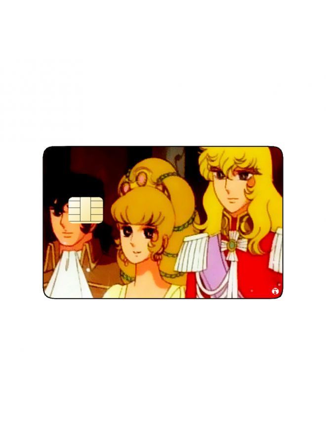 RKN PRINTED BANK CARD STICKER Lady Oscar Anime - Image 2