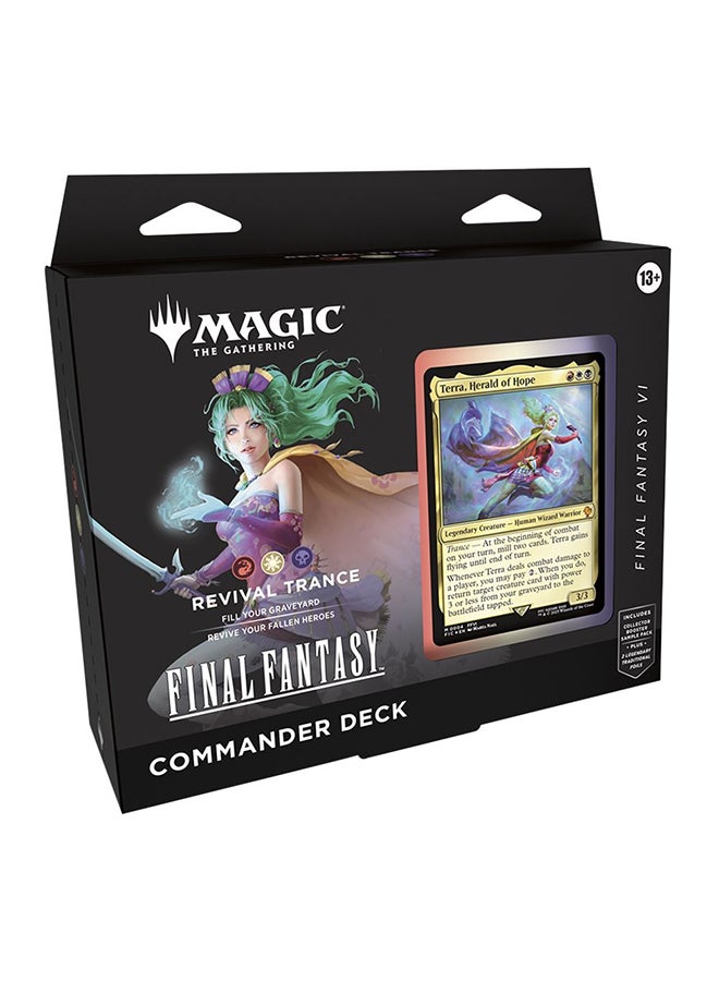 MTG - مجموعة قادة فاينال فانتسي (قطعة متنوعة 1) حزمة فردية - Image 2