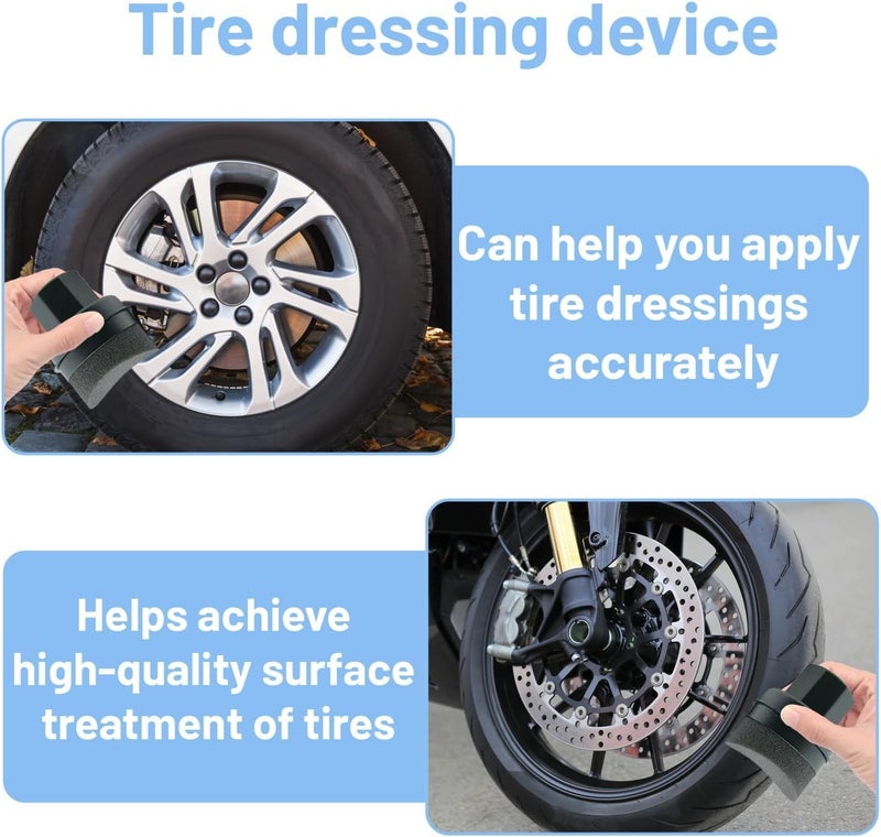 KASTWAVE Car Tyre Sponge Brush - Multifunction Tyre Dressing Applicator - Image 4