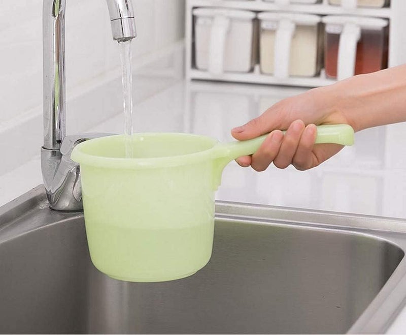 JapanBargain S-3040 Japanese Water Ladle Leaf Series in Green - 1.3 Liter Capacity - Image 3