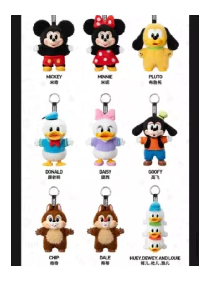 ميكي ماوس سلسلة مفاتيح ميكي ماوس العائلية اللطيفة - صندوق أعمى - Image 2
