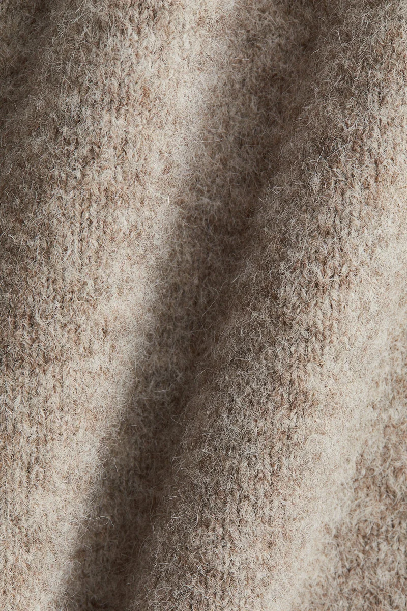 H&M Knitted zip-through hoodie