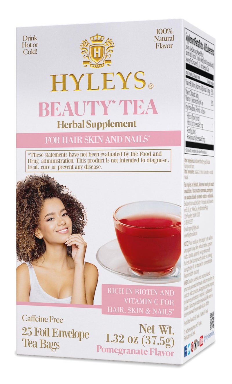 Hyleys Tea Rich in Biotin and Vitamin C - Healthy Skin and Nails - Image 1