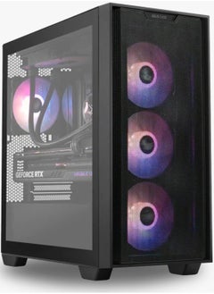 Carbide Gaming PC - Intel Core i5-14400F Desktop Processor, 10 Cores & 16 Threads, DDR5 32GB (2*16) Ram, Nvidia GeForce RTX 4060 8GB OC Edition GDDR6 Graphics Card, 2TB NVMe M.2 SSD, 2 Fan Digital AIO Liquid Cooler, 750W 80 Plus Standard Power Supply, Windows 11 Pro | Wi-Fi