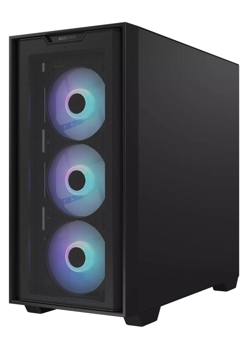 NANOTECH - Carbide Gaming PC - Intel Core i5-14400F Desktop Processor, 10 Cores & 16 Threads, DDR5 32GB (2*16) Ram, Nvidia GeForce RTX 4060 8GB OC Edition GDDR6 Graphics Card, 2TB NVMe M.2 SSD, 2 Fan Digital AIO Liquid Cooler, 750W 80 Plus Standard Power Supply, Windows 11 Pro | Wi-Fi - Image 1