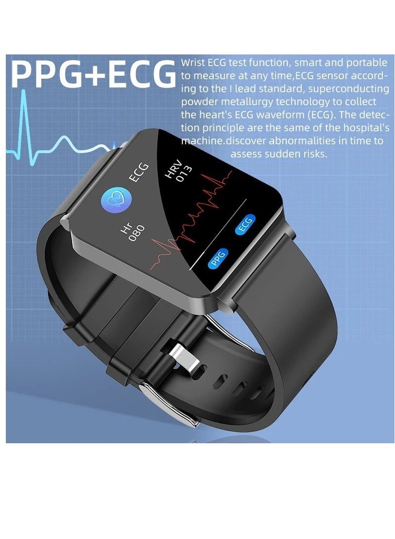 AROAQ ECG +PPG KS03 New Smart Watch Non Invasive Blood Glucose Fitness Tracker Men Women Smartwatch - Image 3