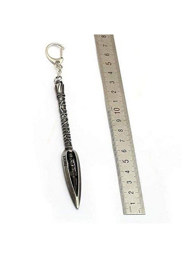 Trunkin Black Panther Silver Spear Keychain 15CM - Image 3