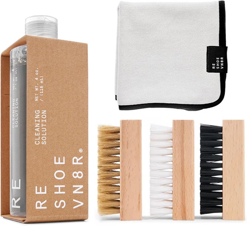 RESHOEVN8R Shoe Cleaner Kit and Sneaker Cleaner Sets - Cleaning Kit Solution for Sneakers, Mesh, Canvas, Suede, Knit, Leather - Image 1