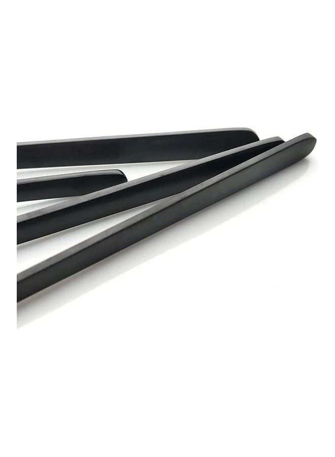 طقم أدوات مائدة مكون من 4 قطع أسود - Image 3