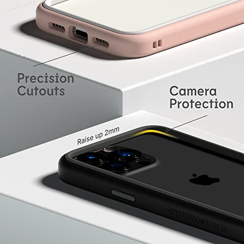 RhinoShield Bumper Case Compatible with [iPhone 13 Pro Max] | CrashGuard NX - Shock Absorbent Slim Design Protective Cover 3.5M / 11ft Drop Protection - Black - Image 5