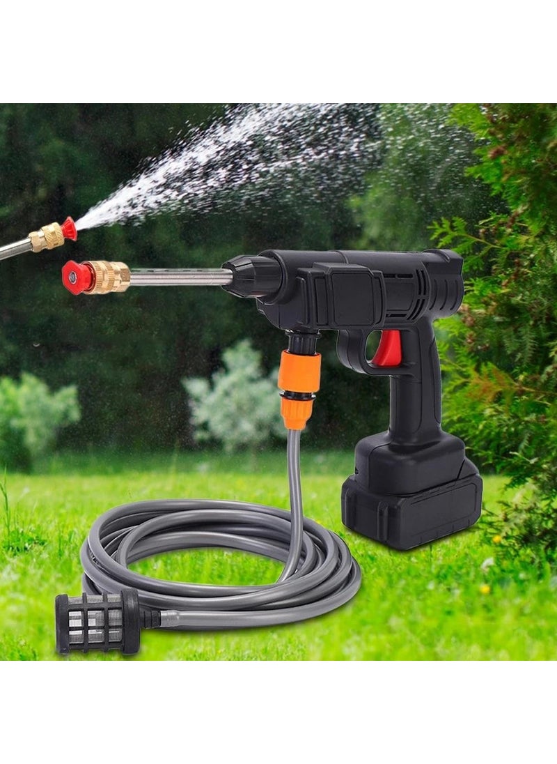 Valkyrie - 300W Cordless Car Wash Gun High Pressure Chamber Irrigation Spraying Washing Cordless Gun with Bag 15.000MAH - Image 1