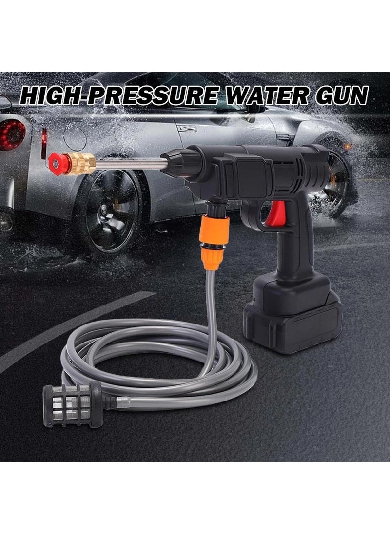 Valkyrie - 300W Cordless Car Wash Gun High Pressure Chamber Irrigation Spraying Washing Cordless Gun with Bag 15.000MAH - Image 1