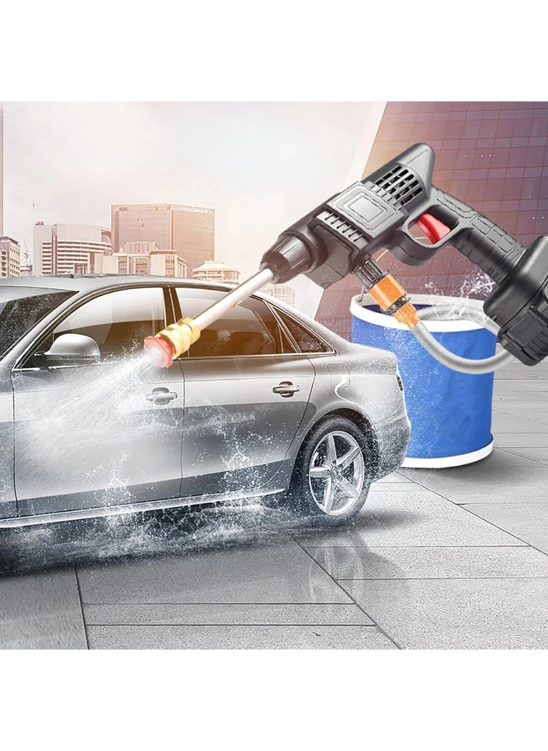 Valkyrie - 300W Cordless Car Wash Gun High Pressure Chamber Irrigation Spraying Washing Cordless Gun with Bag 15.000MAH - Image 1