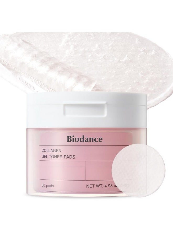 BIODANCE Biodance Collagen Gel Toner Pads | Pore Perfecting, Improving Elasticity, Korean Toner Pads for Sensitive Skin | 4.93 fl.oz.(140g), 60Pads  - Image 1