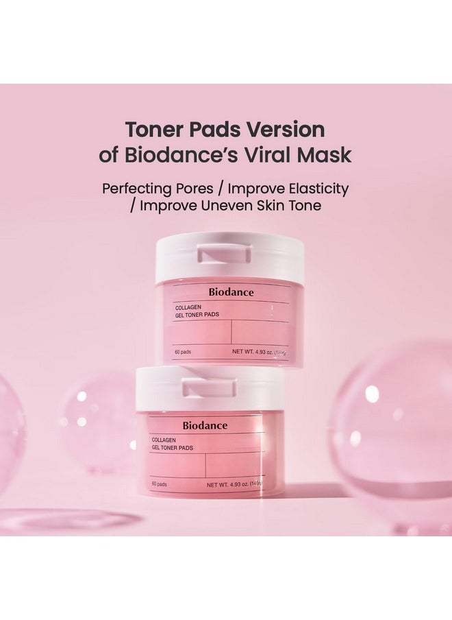 BIODANCE Biodance Collagen Gel Toner Pads | Pore Perfecting, Improving Elasticity, Korean Toner Pads for Sensitive Skin | 4.93 fl.oz.(140g), 60Pads  - Image 4