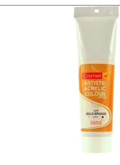 Camlin Camlin Artist Acrylic Colour Tubes 120ml Gold Bronze 177 (Set of 1, Gold) 