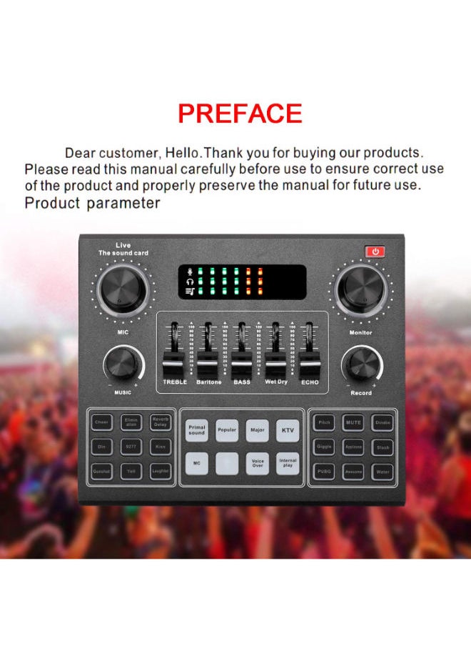 SHOPI - Streaming Microphone Kit With Audio Mixer And Condenser Microphone Set For Podcast Live Broadcast Podcast And BM800 Kit - Image 1