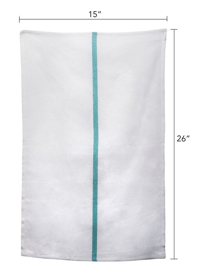 Diane DET005 منشفة حلاقة مصنوعة من القطن بنسبة 100% مقاس 15 بوصة × 26 بوصة للصالونات والمنتجعات الصحية وصالونات الحلاقة - عبوة من 12 قطعة - Image 4