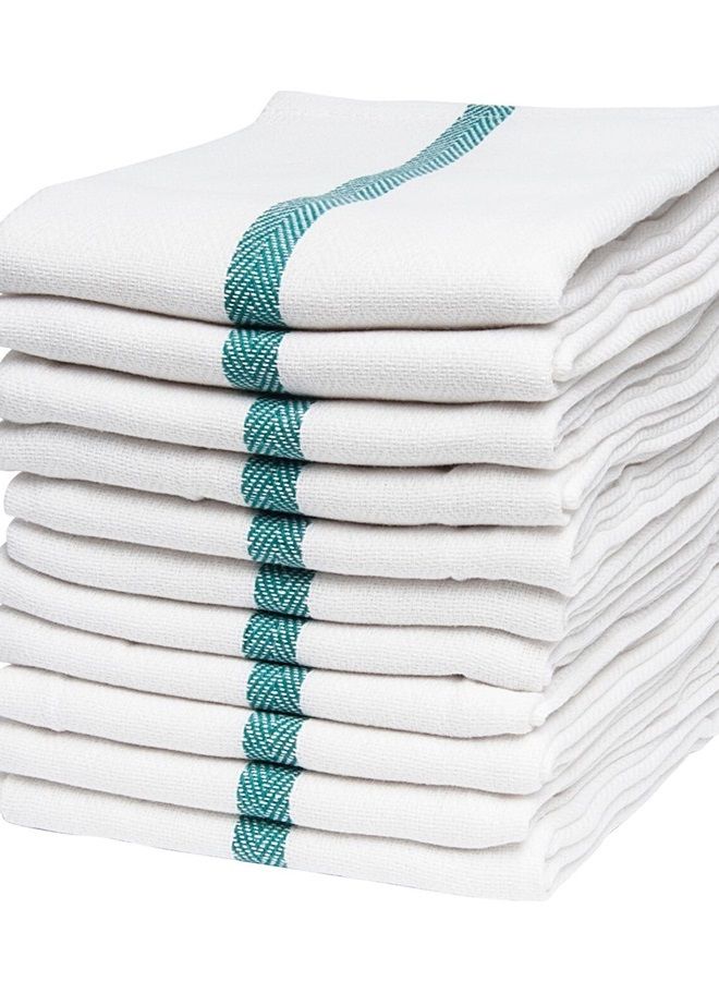 Diane DET005 منشفة حلاقة مصنوعة من القطن بنسبة 100% مقاس 15 بوصة × 26 بوصة للصالونات والمنتجعات الصحية وصالونات الحلاقة - عبوة من 12 قطعة - Image 2