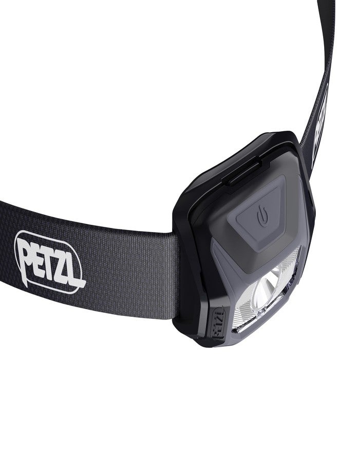 PETZL TIKKINA Headlamp - Compact, Easy-to-Use 300 Lumen Headlamp, Designed for Hiking, Climbing, Running, and Camping - Black - Image 4