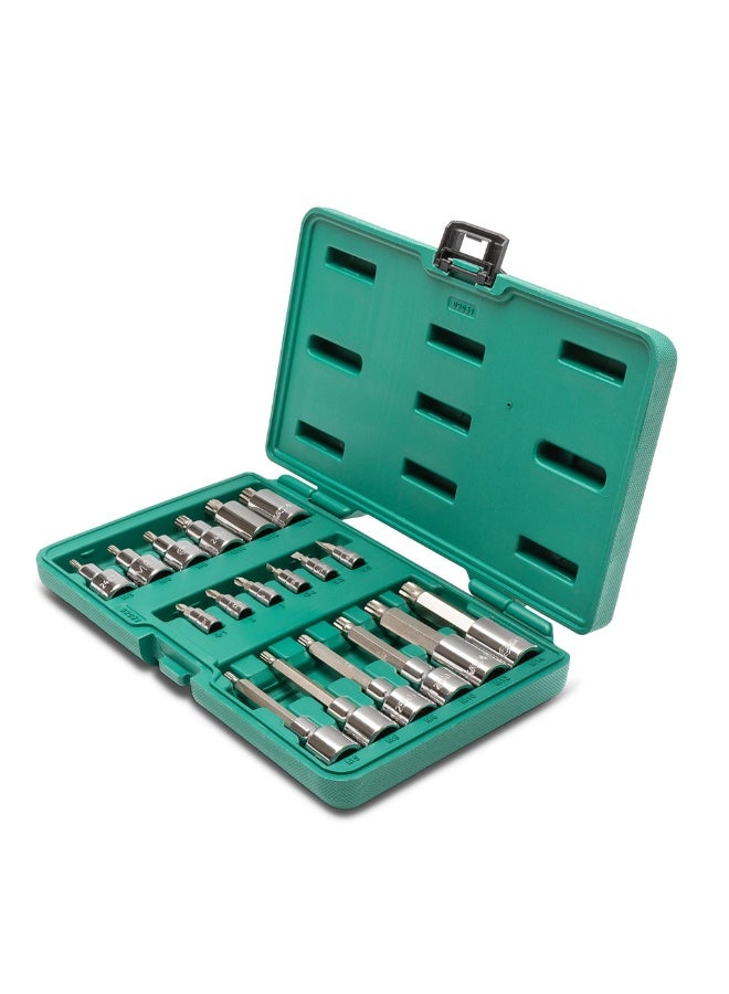 Sata SATA ST09051SJ 18-Piece 1/4" and 1/2" Drive Bit Socket Set - Image 5