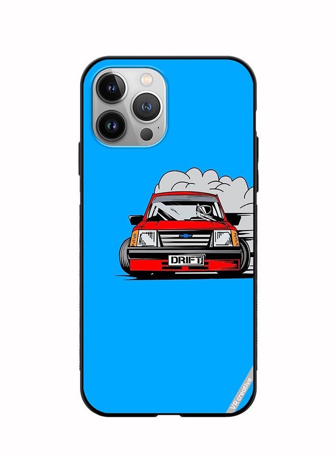 VR CREATIVE Protective Case Cover For Apple iPhone 11 Pro Max Car Drift Design Multicolour - Image 1