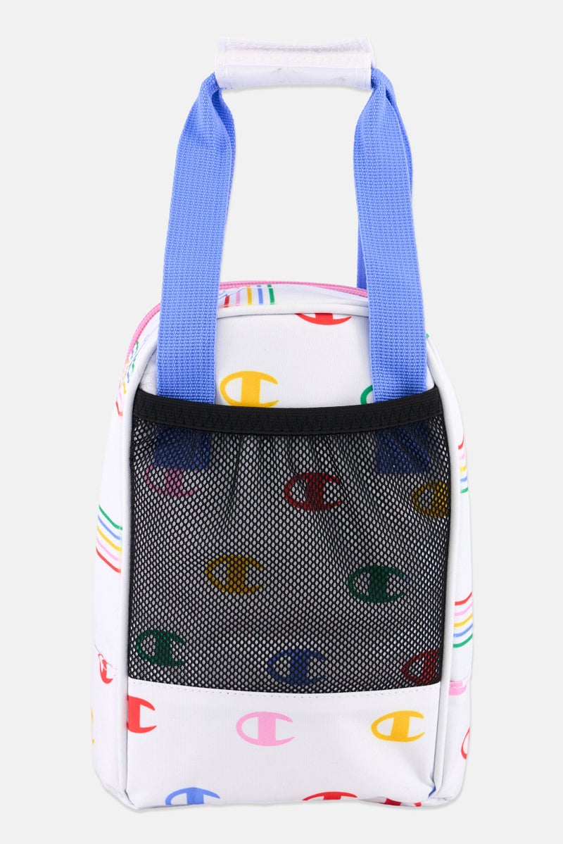 Champion Kids Girl Brand Logo Lunch Bag, Multicolor  - Image 2
