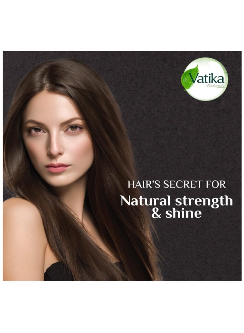 VATIKA Naturals Blackseed (Habba Sauda) Shampoo (360ml) - For Weak & Dull Hair - Strength & Radiant Shine - Enriched with Pure Natural Extracts - Image 2