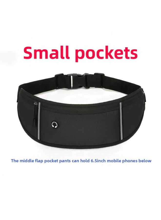 Running Waist Bag Sports Mobile Phone Bag Men's And Women's Personal Outdoor Equipment Waterproof Lightweight Marathon Fitness Small Waist Bag-Color:Basic Model - Image 1