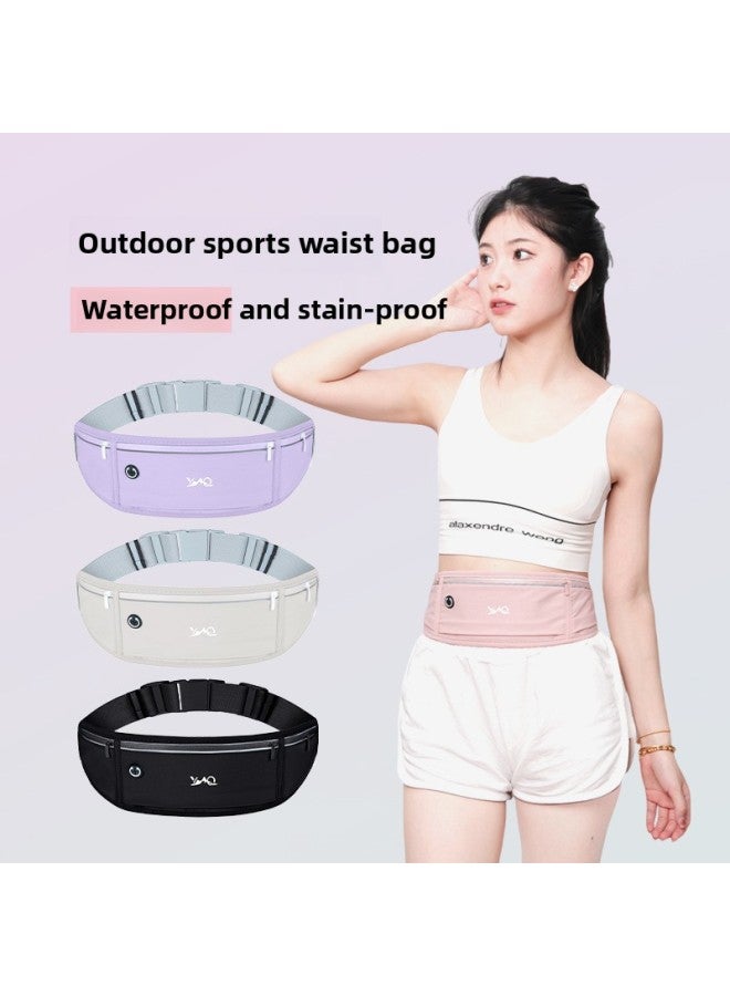 Running Waist Bag Sports Mobile Phone Bag Men's And Women's Personal Outdoor Equipment Waterproof Lightweight Marathon Fitness Small Waist Bag-Color:Basic Model - Image 2