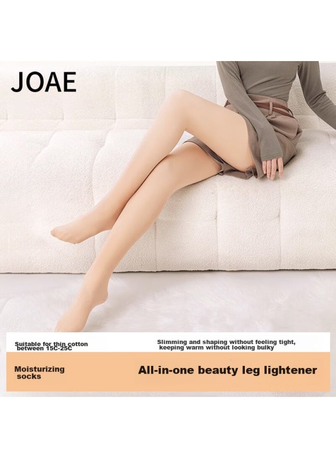 Joae Sheen Skin And Leg Slimming Device, Spring And Autumn Base Layer Pants For Women, Leg Slimming Tights, Beautiful Legs Stockings, Women's Thin Style, 100 Grams - Image 1