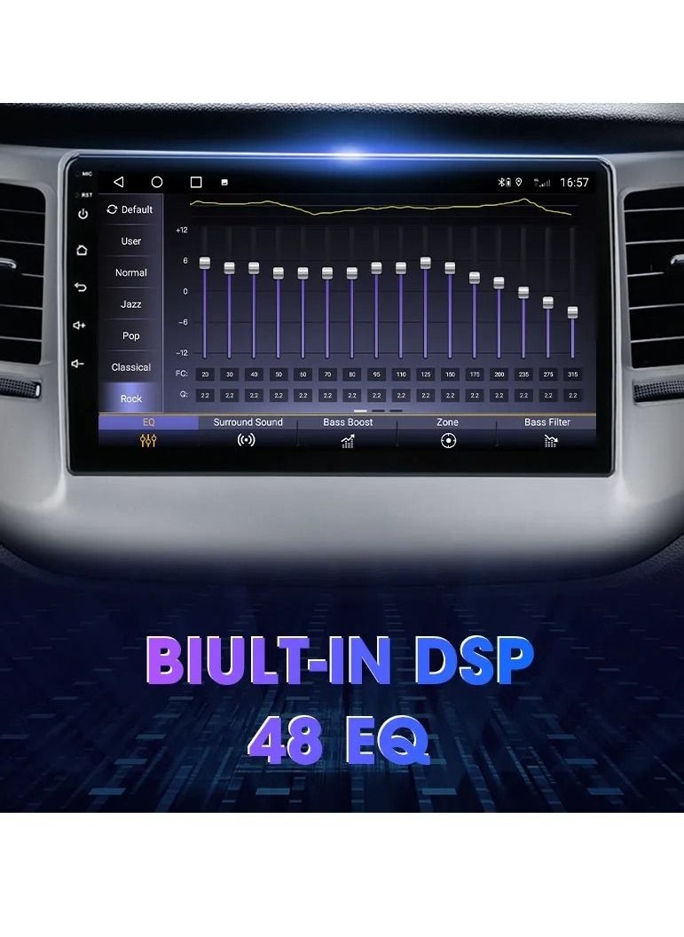 Android Screen For Rav4 2005 To 2013 4GB RAM Support Apple Carplay Android Auto Wireless QLED Touch Screen AHD Camera Included SIM Card Support Bluetooth Offline Navigation GPS