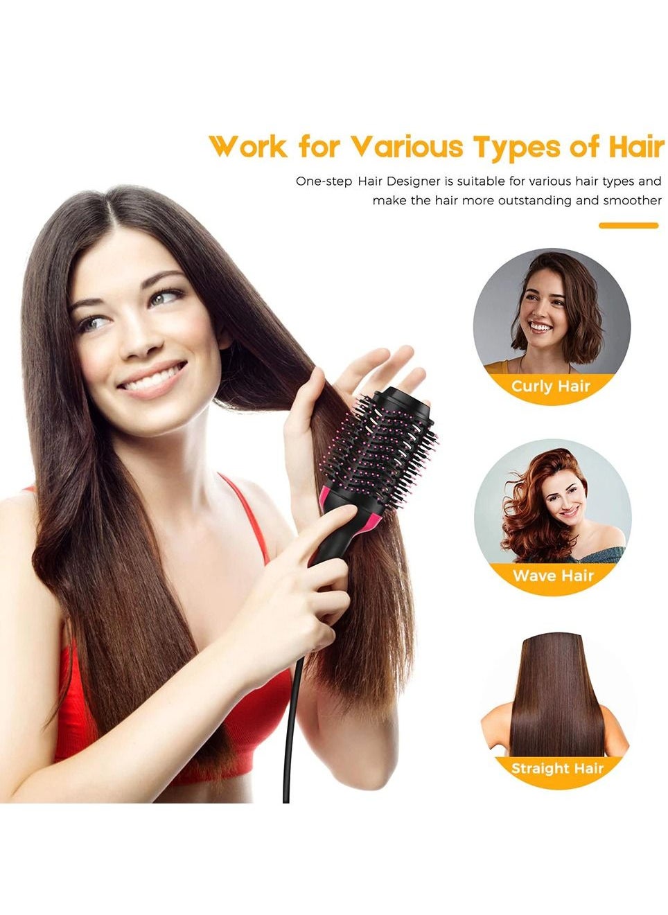 Styling brush hair dryer cheap