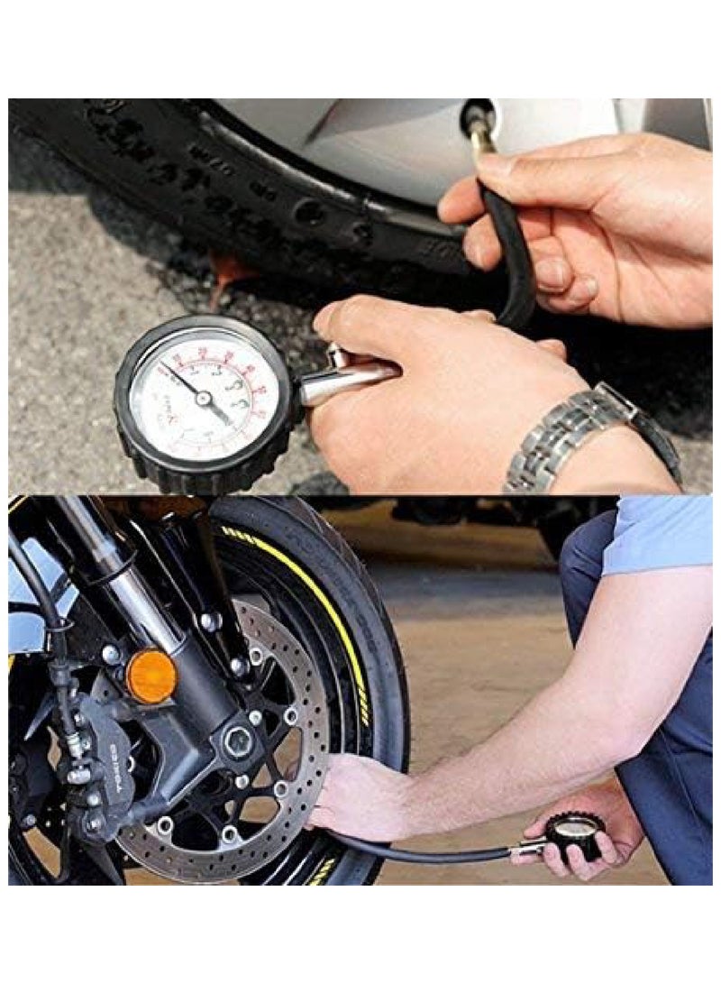 RoadPower Tire Pressure Gauge 100 psi Accurate Heavy Duty Tire Gauge Cars Trucks SUV Motorcycles - Image 5