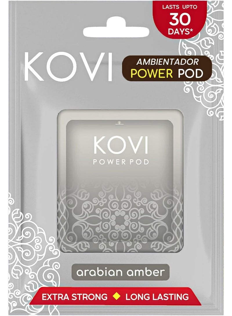 كوفي معطر جو باور بود للحمام والسيارة برائحة العنبر العربي 10 جرام - Image 1