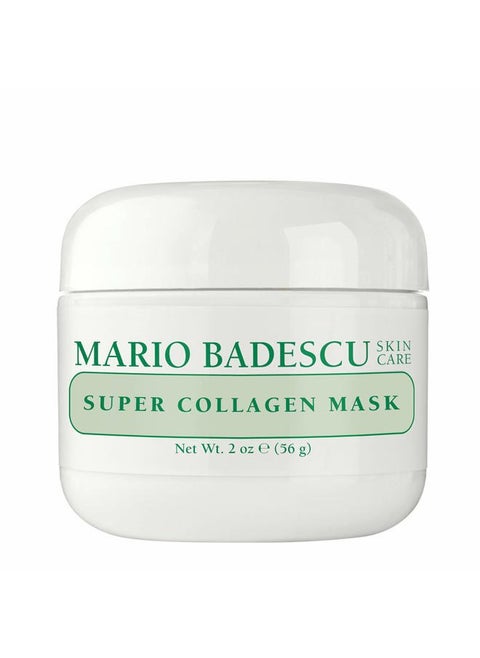 Super Collagen Mask, Clay Mask Face Skin Care Ideal for Combination, Dry or Sensitive Skin, Pore Minimizer with Hydrating Collagen and Purifying Kaolin Clay, 2 Oz