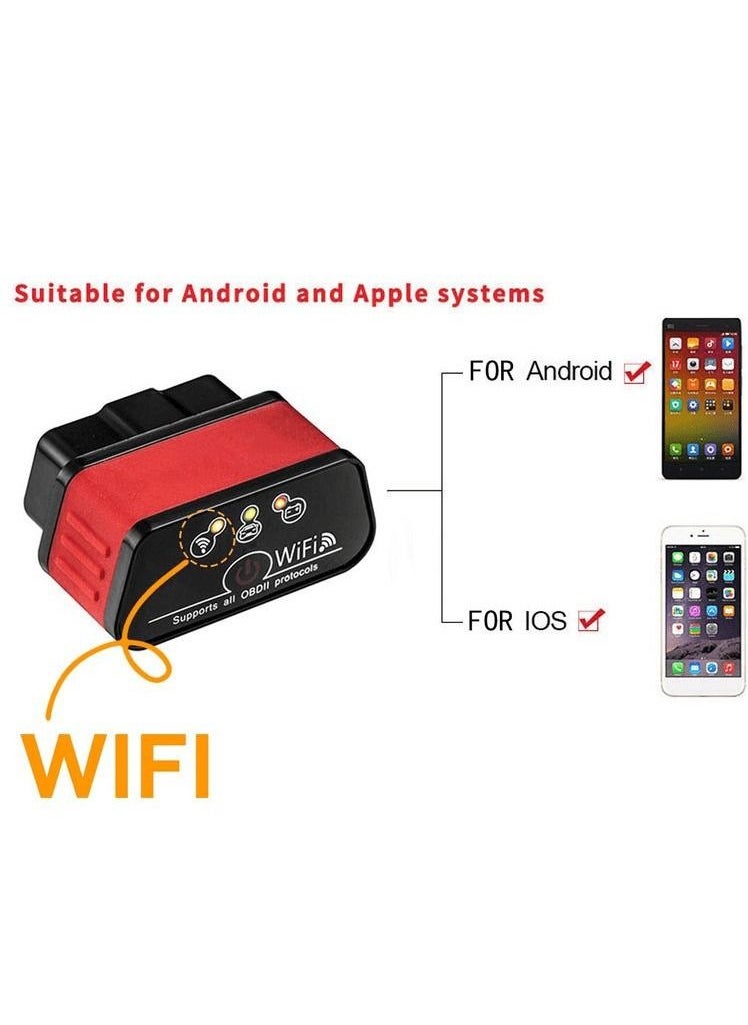 Generic WIFI/Bluetooth KW903 OBDII OBD2 Car Diagnostic Scanner Reader OBD Scanner Tool For IOS Android  - Image 4