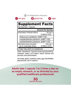jarrow formulas Jarrodophilus Gut Calm Probiotic 3 Billion Cfu 30 Delayed Release Veggie Caps Supports Relief From Occasional Gas Bloating & Discomfort Up To 90 Servings (Packaging May Vary)  - Image 5